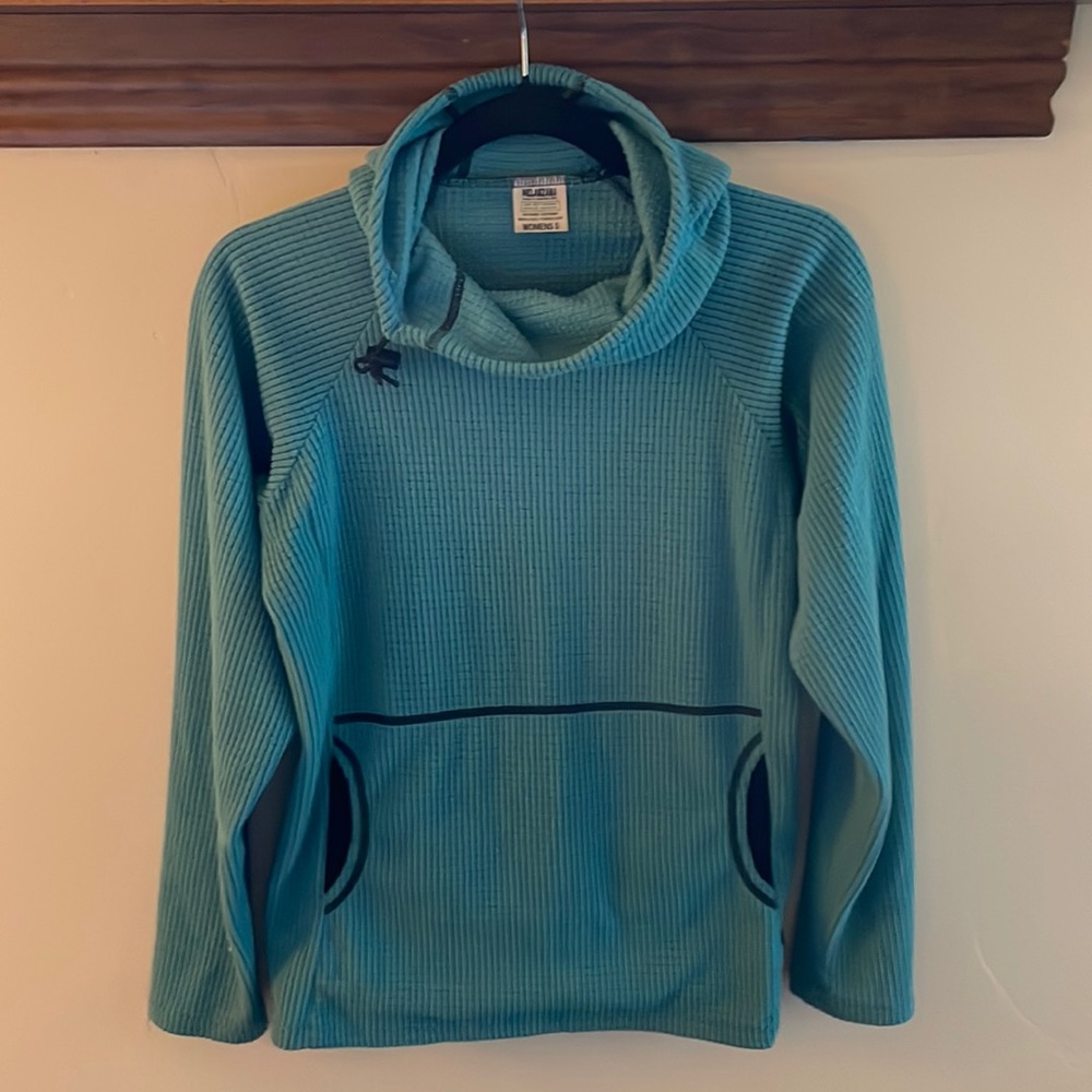 Melanzana micro grid hoodie